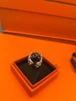 photo de Hermes Bague Chaine d’Ancre argento 925 misura 057