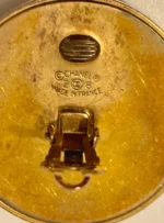 photo de Chanel Vintage XXL Disk Earrings