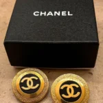 photo de Chanel Vintage XXL Disk Earrings