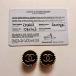 photo de Brincos CHANEL Vintage Autênticos – Coleção 1995