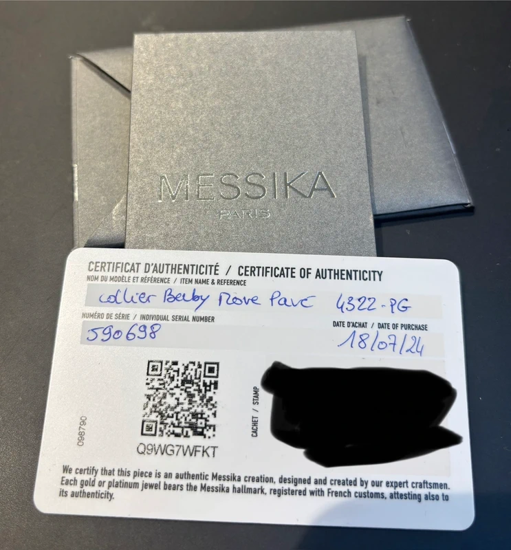 photo de Collier Baby Move Pavé Messika