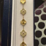 photo de Van Cleef & Arpels Vintage Alhambra 5 motifs Or jaune 750/1000 Diamant