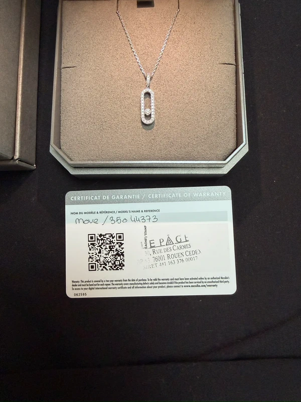 photo de Collier Messika Move Uno GM Pavé
