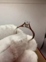 photo de Bague Cartier 1895 en Platine PT 950 avec Diamant 0,25 ct