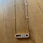 photo de Collier Messika Move Pavé en Or Rose et Diamants