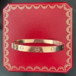 photo de Bracelet LOVE Cartier – Or rose – Taille 19