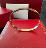 photo de Bracelet LOVE Cartier – Or rose – Taille 19