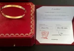 photo de Bracelet LOVE Cartier – Or rose – Taille 19