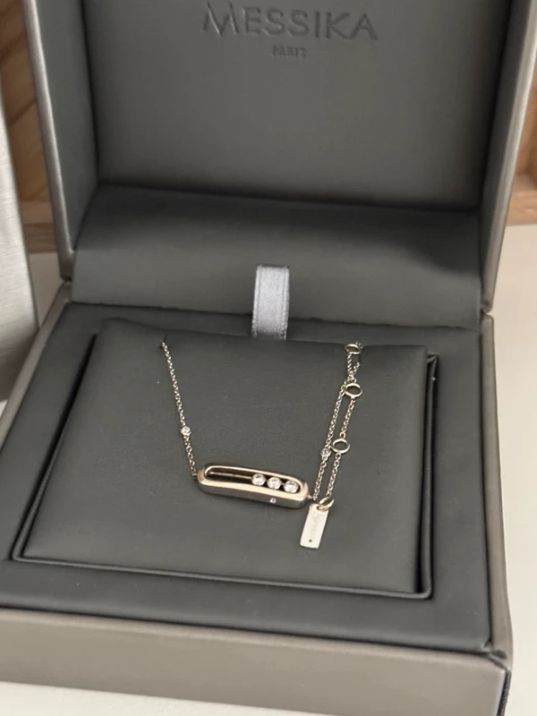 photo de Bracelet Messika Baby Move Or gris & diamant