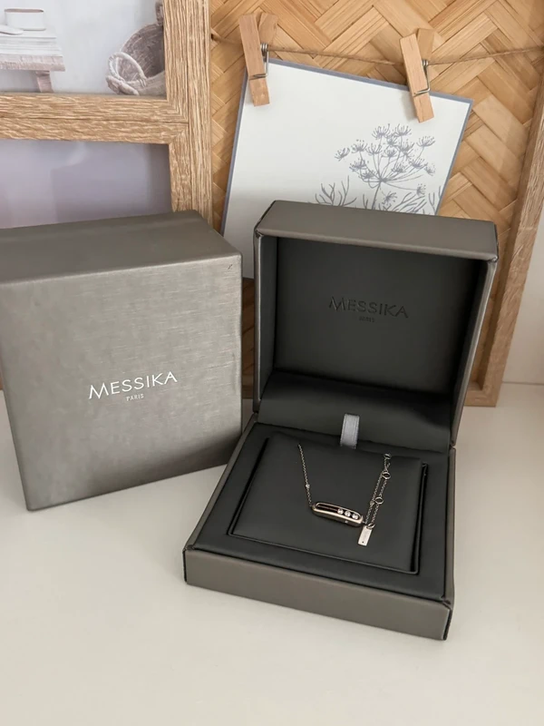 photo de Bracelet Messika Baby Move Or gris & diamant