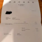 photo de Bracelet Cartier Love (4 diamants, taille 18, largeur 6,1 mm)