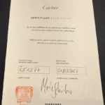 photo de Bracelet Cartier Love (4 diamants, taille 18, largeur 6,1 mm)