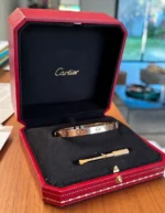 photo de Bracelet LOVE Cartier – Or rose – Taille 19