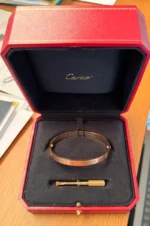 photo de Bracelet LOVE Cartier – Or rose – Taille 19