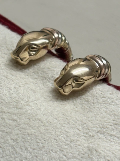 photo de Cartier Trinity Panthère Cougar – Or 18 Carats Tricolore