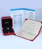 photo de Bague de fiançailles Cartier 1895 – Or Jaune 18 Carats