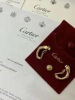 photo de Cartier Trinity Panthère Cougar – Or 18 Carats Tricolore