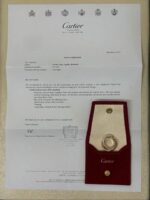 photo de Bague Cartier Trinity en Or Jaune, Rose et Blanc 18 Carats avec Diamants