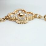 photo de Van Cleef & Arpels Vintage Alhambra, 5 motifs Or jaune 750/1000, Diamant