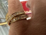 photo de Bague en Or Trinity Diamond de Cartier 100 % Authentique