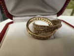 photo de Bague en Or Trinity Diamond de Cartier 100 % Authentique