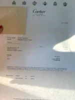 Cartier Love Or jaune 750/1000 (Modèle Classique) 4 diamants – Taille 18 – Image 4