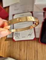 Cartier Love Or jaune 750/1000 (modèle classique) – Taille 17 – Image 4