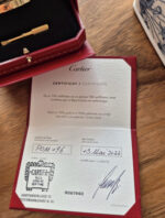 Cartier Love Or jaune 750/1000 (modèle classique) – Taille 17 – Image 8