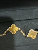 Van Cleef & Arpels Alhambra Œil De Tigre 5 motifs - Taille 19 – Image 4
