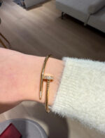 Cartier Juste un Clou or jaune (Modèle Classique) Diamants – Taille 18 – Image 10